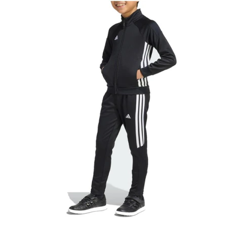 Conjunto Infantil Unissex Adidas Agasalho Essentials Tiro - Preto - comprar online