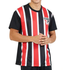 Camiseta Masculina Braziline São Paulo FC Preta - 0090