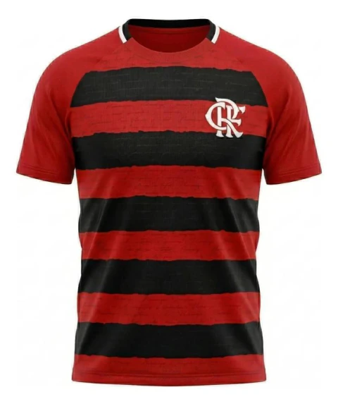 Camiseta Infantil Menino Braziline Flamengo Manto Vermelha na internet