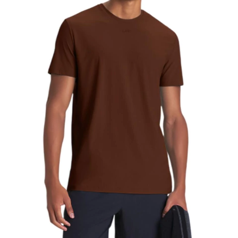 Camiseta Masculina Live Train Marrom Chocolate - 85509