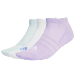 Meia Feminina Adidas Sportswear Invisível Com 3 Pares JW5284