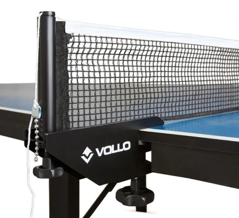 Kit Rede e Suporte Tênis de Mesa Ping Pong Vollo Preto - VT9