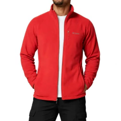 Jaqueta de Trilha Masculina Columbia Fleece Fast Trek II Red - 142042