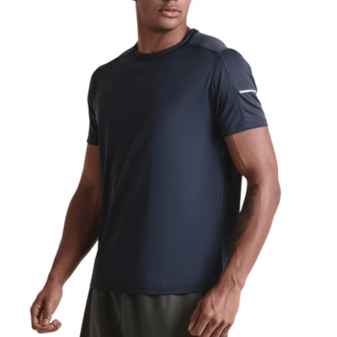 Camiseta de Treino Masculina Lupo MC Basic Run Preta - 7708