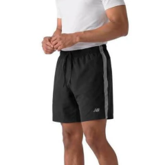 Shorts Masculino New Balance Fast Days 7 Preta - MB61I