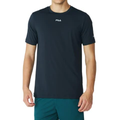 Camiseta Masculina Fila MC Treino Sun Protect Breezy Preta