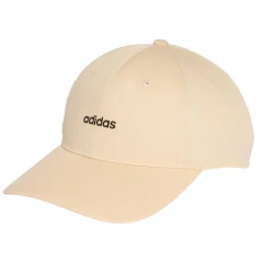 Boné Unissex Adidas Baseball Bordado Linear Bege - KS4516