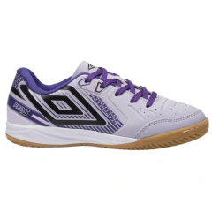 Chuteira de Salão Juvenil Umbro Pro 5 Jr Lilás Roxo - U07F