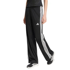 Calça Feminina Adidas 3S Wide Leg Black - KV1156