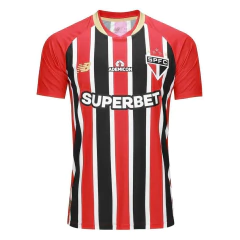 Camiseta Masculina New Balance Torcedor SPFC Away Vermelha