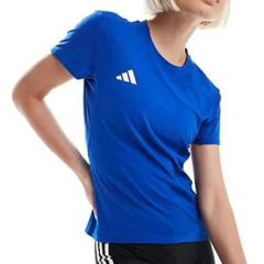 Camiseta Feminina Adidas Corrida Adizero Azul - KA2946