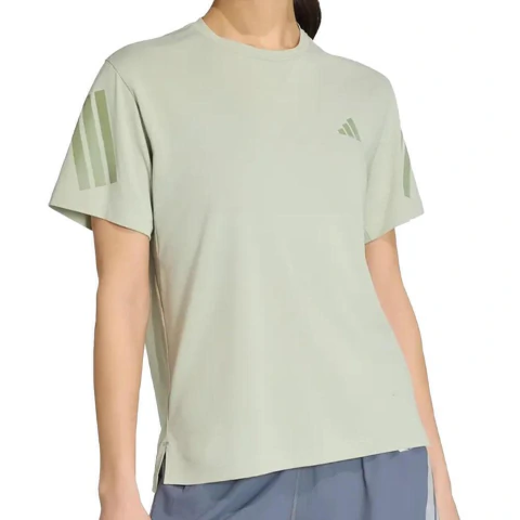 Camiseta Feminina Adidas MC Halgrn Verde - KR2953