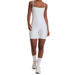 Macaquinho Feminino Live Allure White - P0139