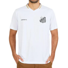 Camiseta Masculina Braziline Santos FC Torcedor Branca - 008