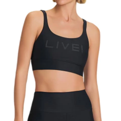 Top Feminino Live Icon Neo Preto Onyx - P1298