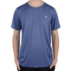 Camiseta de Treino Masculina Fila MC Crepe Flow Azul - 5905