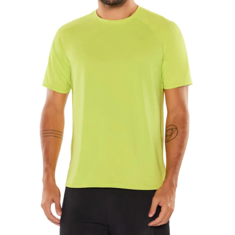 Camiseta Masculina Body For Sure MC Move Verde Citrus - 4867