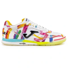 Chuteira de Futsal Masculina Joma Top Flex Rebound Branca - TORS