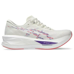 Tênis de Corrida Masculino Asics Sonicblast Branco - 1011
