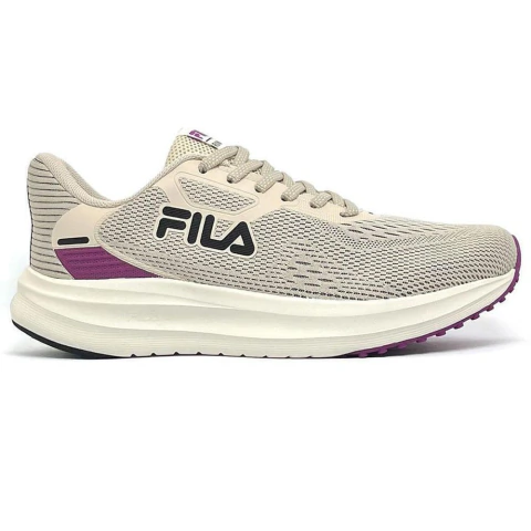 Tênis de Corrida Feminino Fila Fastness Bege - 1321