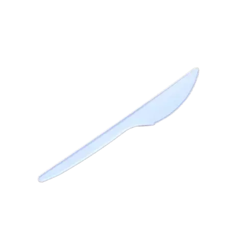 CUCHILLO BLANCO X 100 UNIDADES - CAJA X 1.000 UNIDADES - comprar online