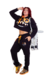 MOLETOM CROPPED URBAN TOOTHY PRETO – URBAN SPECTRUM COLLECTION - comprar online