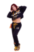 MOLETOM CROPPED URBAN TOOTHY PRETO – URBAN SPECTRUM COLLECTION - loja online