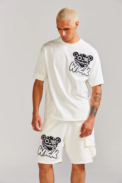 SHORTS BORDADO PEACE – AWAKEN COLLECTION - comprar online