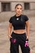 CROPPED PRETO– URBAN SPECTRUM COLLECTION - WICK MONSTERS