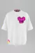 CAMISETA OVERSIZED BASIC NOTHING BASIC PATCH ROSA NEON – MONSTERS COLLECTION na internet