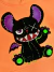 MOLETOM OVERSIZED COM CAPUZ LARANJA NEON – MONSTERS COLLECTION na internet