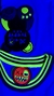 CAMISETA REGATA OVERSIZED WK PRETA – MONSTERS COLLECTION - - WICK MONSTERS