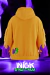 MOLETOM OVERSIZED COM CAPUZ LARANJA NEON – MONSTERS COLLECTION - loja online
