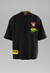 CAMISETA OVERSIZED BORDADA URBAN SPACE ROSA COM AMARELO – URBAN SPECTRUM COLLECTION - loja online