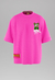 CAMISETA OVERSIZED BORDADA URBAN SPACE ROSA – URBAN SPECTRUM COLLECTION - loja online