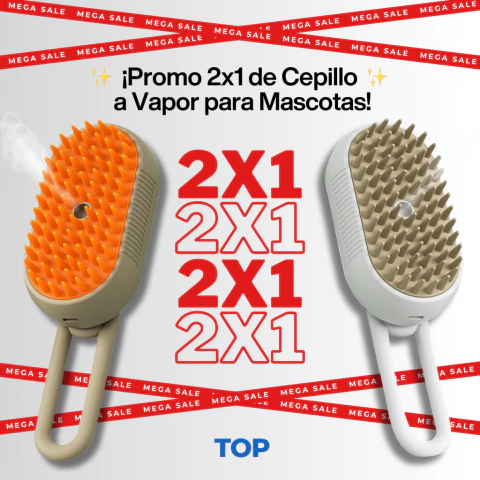 ✨ Promo 2X1 de Cepillo a Vapor para Mascotas ✨ - comprar online