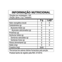 Creatina monohidratada 300g Black Skull - comprar online