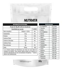 W100 Whey concentrado 900g Nutrata refil na internet