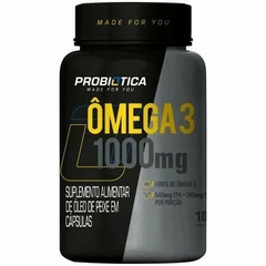 Ômega 3 1000mg Probiotica 100 Cápsulas