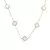Collar 5 Treboles Blanco - comprar online