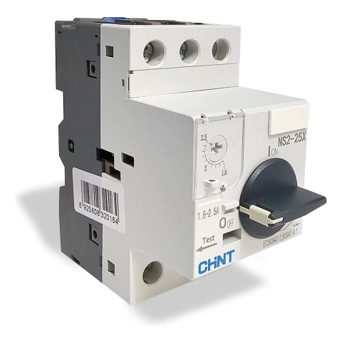 Guardamotor Chint Trifasico Ns2-25x 1-1,6a Frecuencia 50hz/60hz