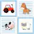 Combo Fazendinha Azul - Mamãe Decoração - Decoração Infantil, Adesivos, Enfeite de Porta e Papeis de Parede.