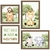 4 Placas Decorativas MDF Animais Safari Aquarela