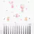 Combo Ursinha Jardim Floral KIT Com Enfeite de Porta - loja online