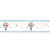 2 Faixas Adesivas De Parede Urso Viajante - comprar online
