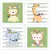 4 Placas Decorativas MDF Safari Boho - comprar online