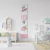 Combo Ursinha Aviadora Rosa KIT Com Enfeite de Porta MDF - Mamãe Decoração - Decoração Infantil, Adesivos, Enfeite de Porta e Papeis de Parede.