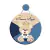 Combo Urso Principe Azul Marinho KIT Com Enfeite de Porta MDF - comprar online