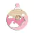 Combo Ursinha Aviadora Rosa KIT Com Enfeite de Porta MDF - comprar online