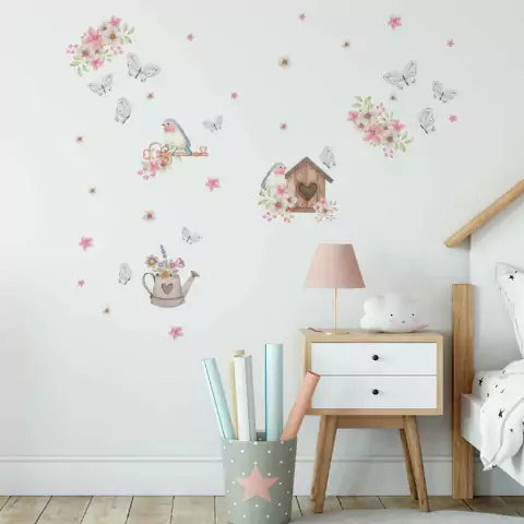 Adesivos De Parede Jardim Secreto